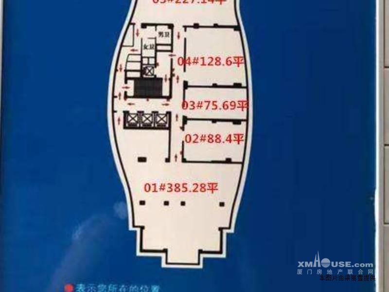 轮渡公交总站旁钻石海岸甲级写字楼多套高层出售