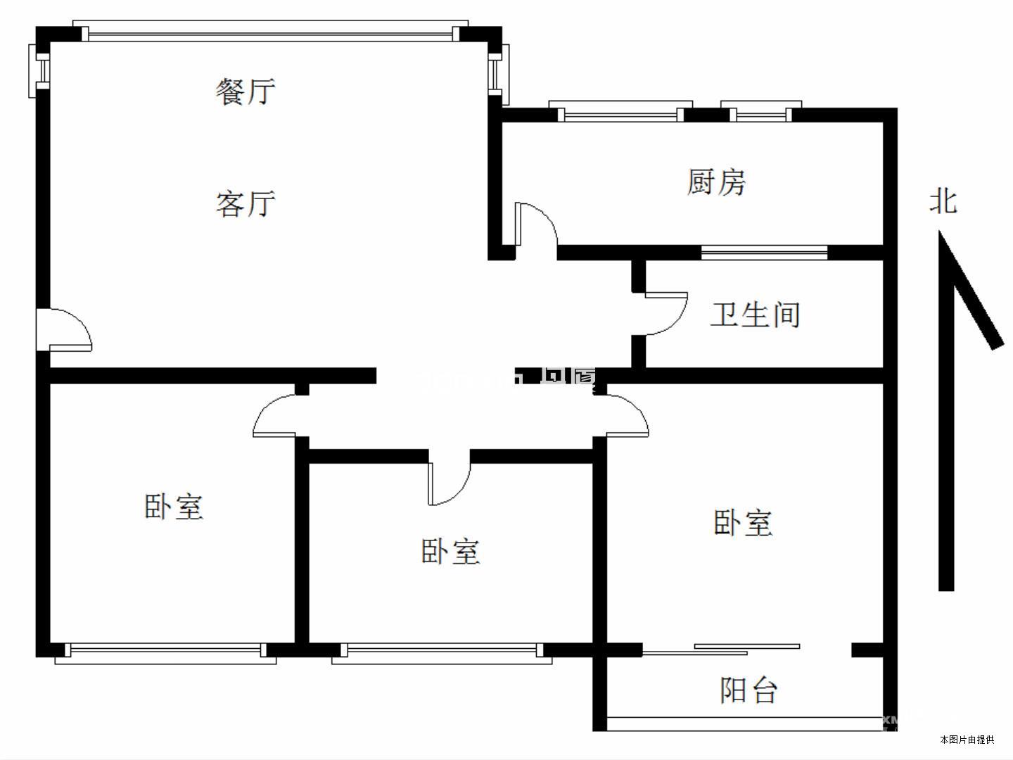 vr视频已共享精装朝南3房中间楼层单价3.8万低于行情50万