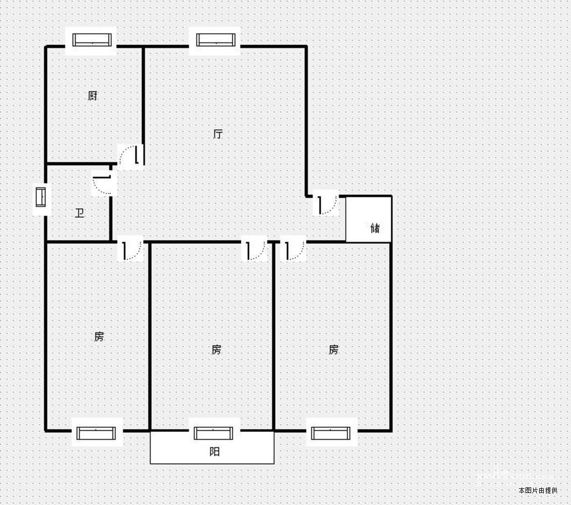 读公园小学美仁新村大3房精装拎包入住